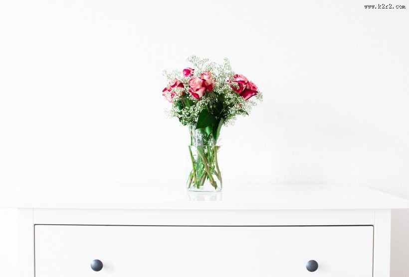 插着花的花瓶图片