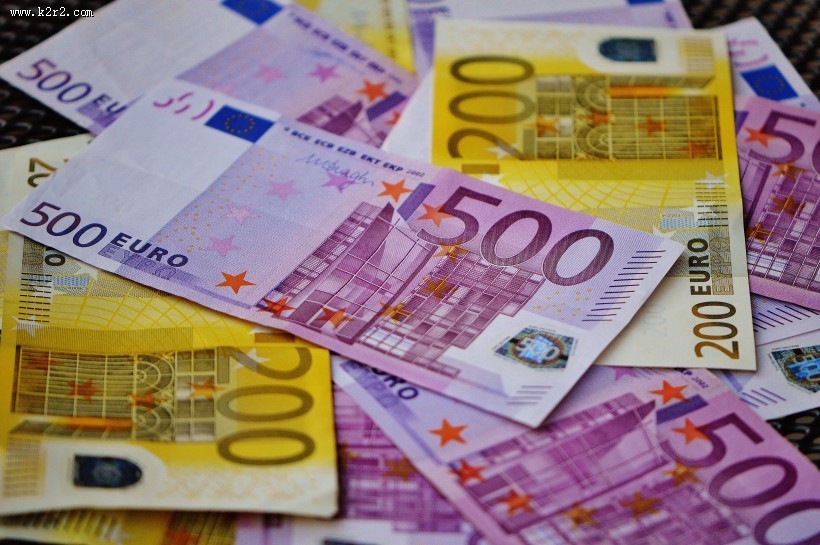 欧盟的欧元货币图片