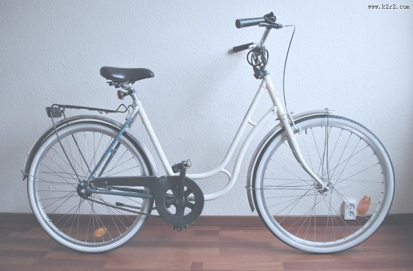 一辆自行车图片