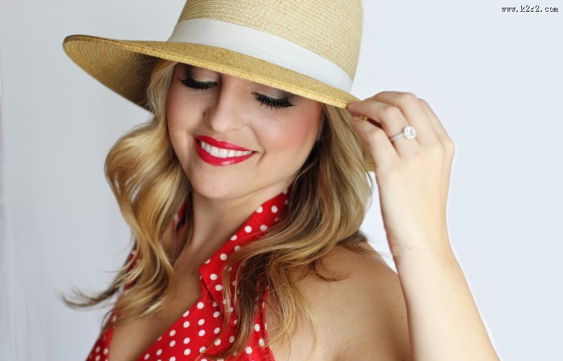 旅行中必备草帽遮阳帽图片大全