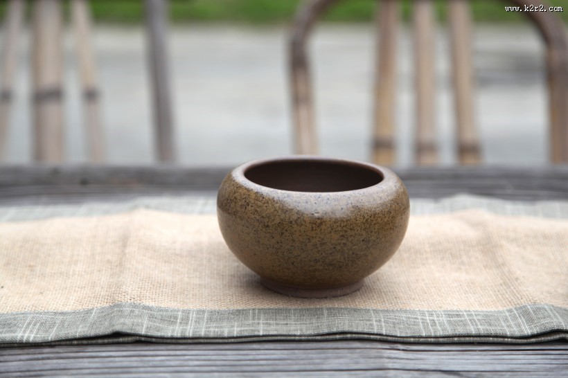 陶器茶具的图片