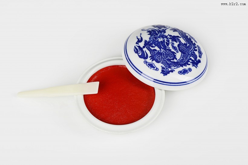 不同颜色的印泥印章图片