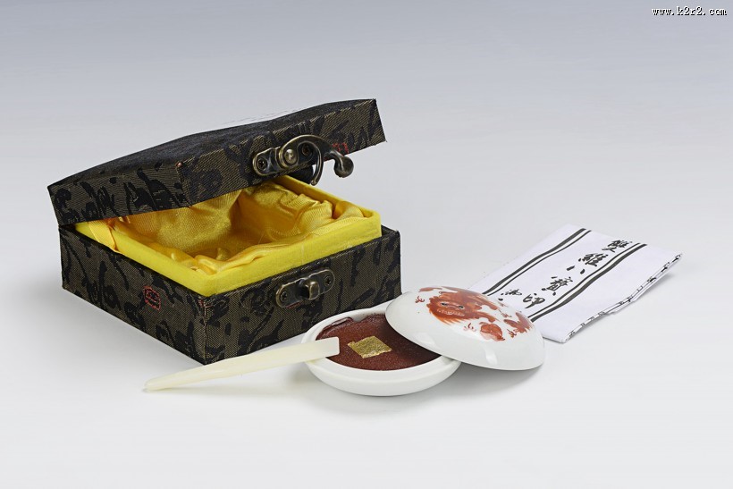 不同颜色的印泥印章图片