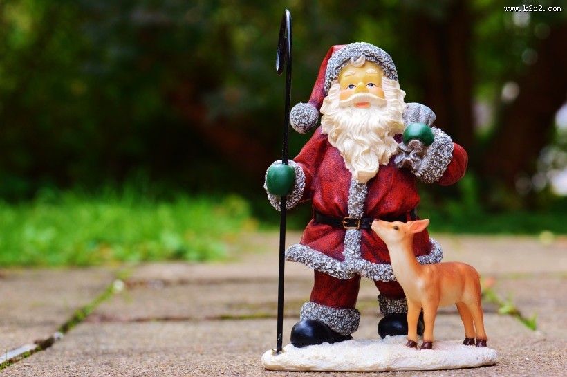 圣诞老人模型图片