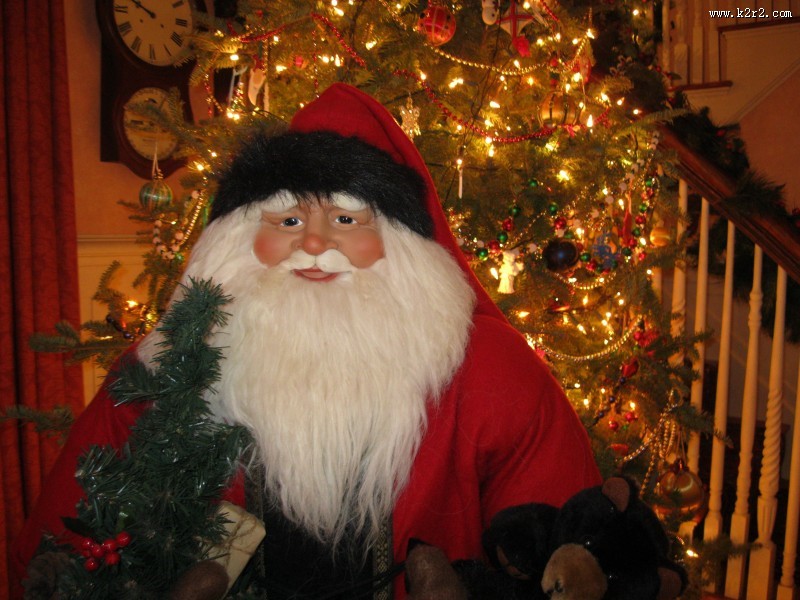 圣诞老人模型图片