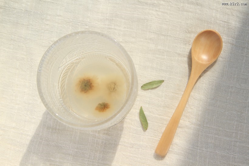 小清新日式木勺图片大全