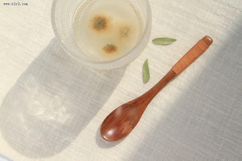 小清新日式木勺图片大全