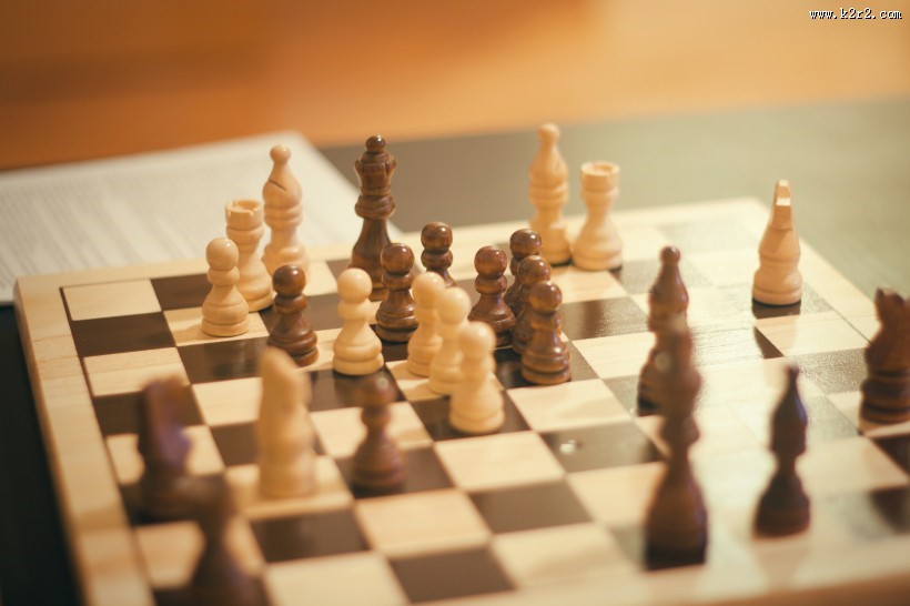 做工精致的国际象棋图片