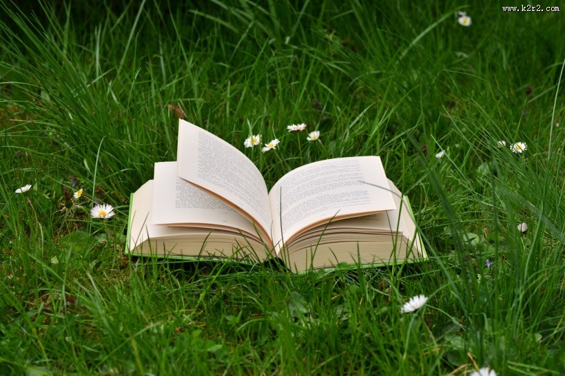翻开的书图片大全