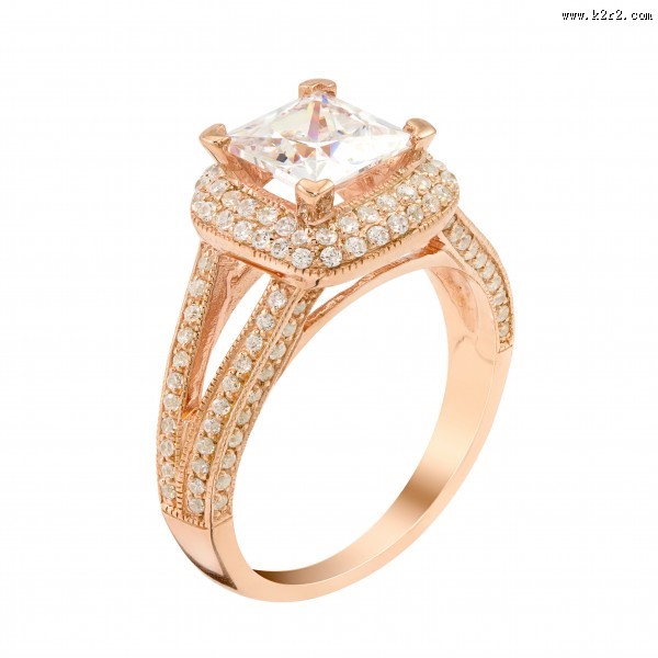 代表幸福的钻戒图片