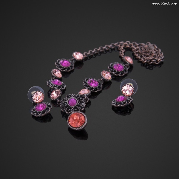 项链锁骨链首饰图片