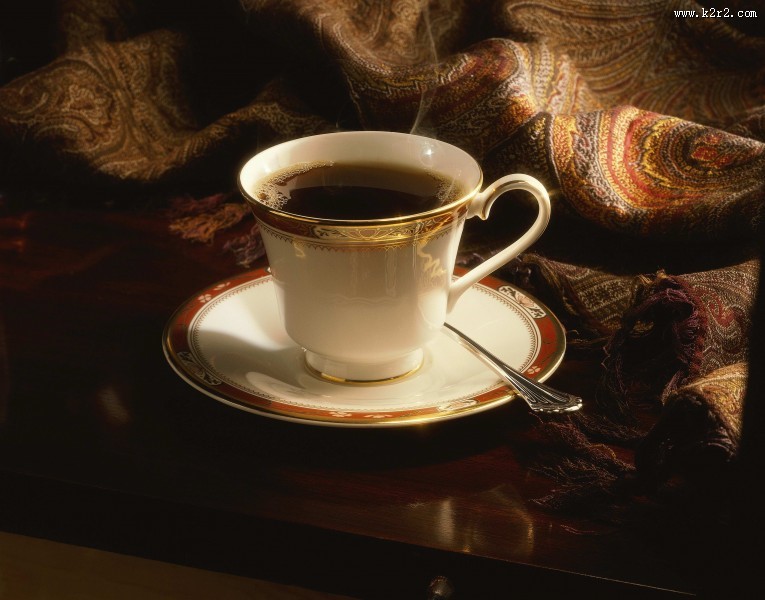 西式茶具花茶图片