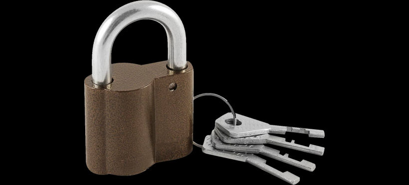 锁头透明背景PNG图片