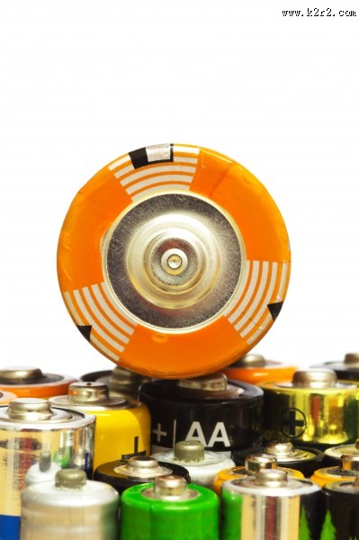 电池堆放图片