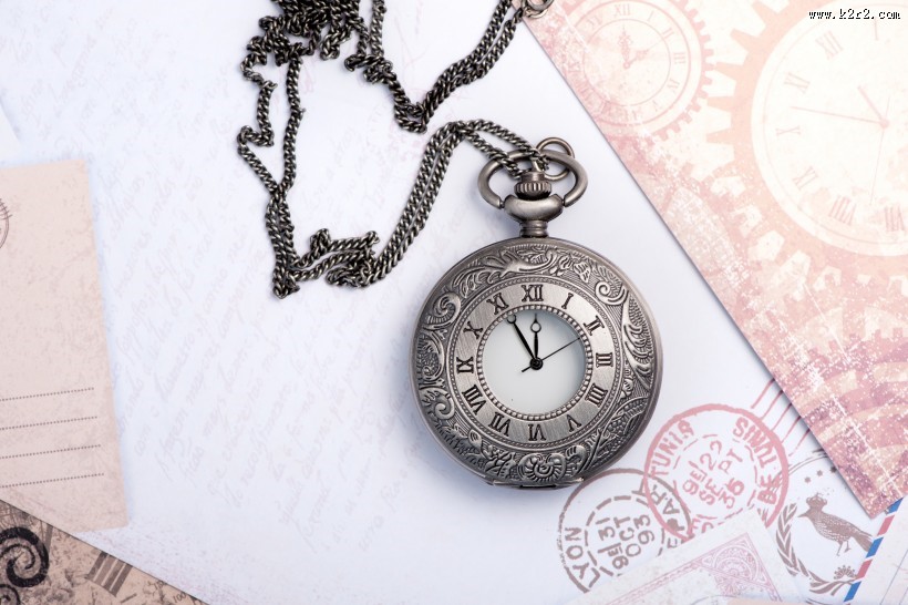 精美老式怀表图片