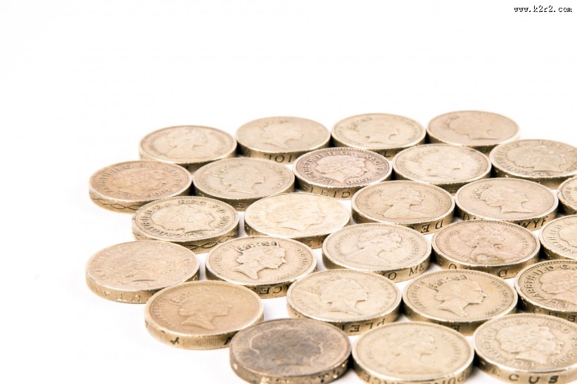 英镑硬币图片
