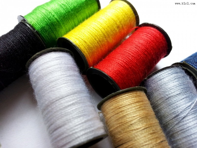缝衣服用的线，彩色的线图片大全