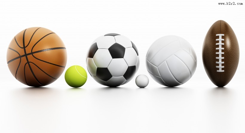 篮球足球橄榄球图片