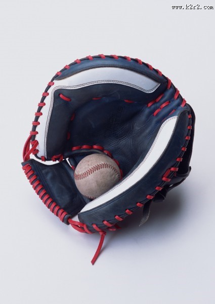 棒球用品特写图片