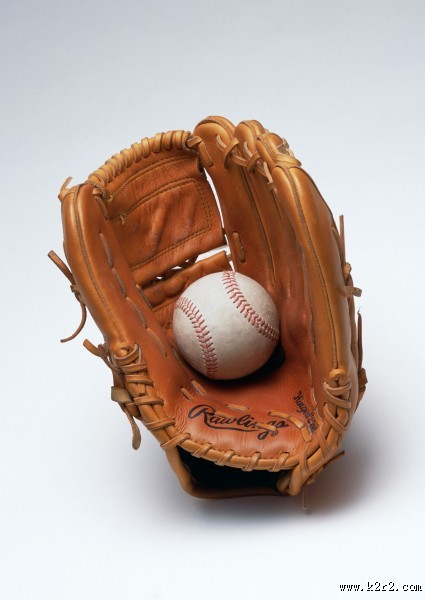 棒球用品特写图片