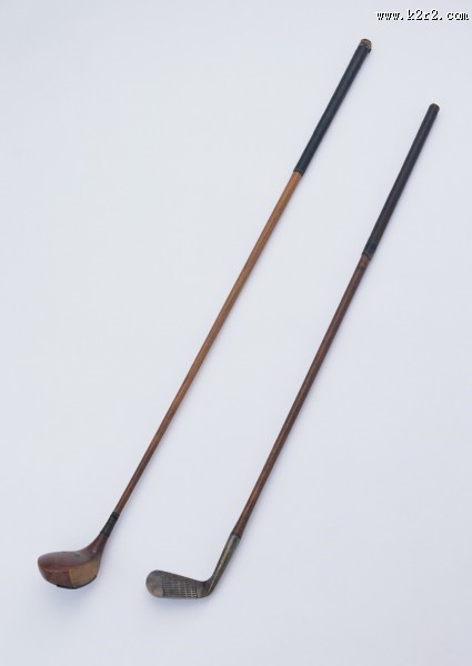 高尔夫用品特写图片