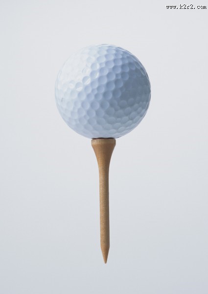 高尔夫用品特写图片