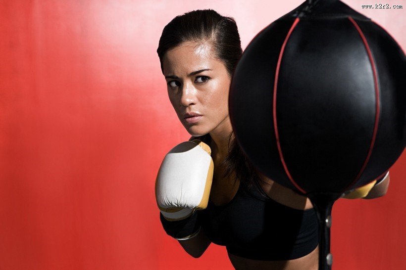 搏击女性图片大全