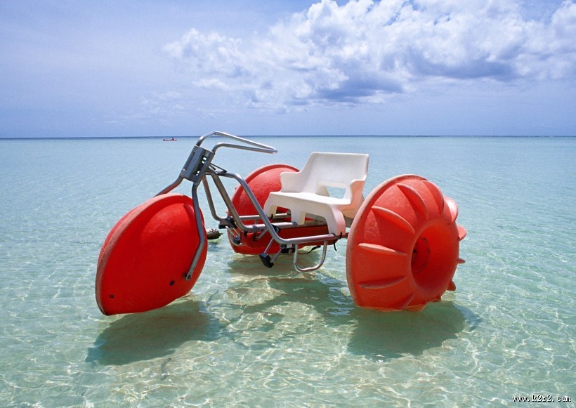 海边休闲娱乐活动图片大全