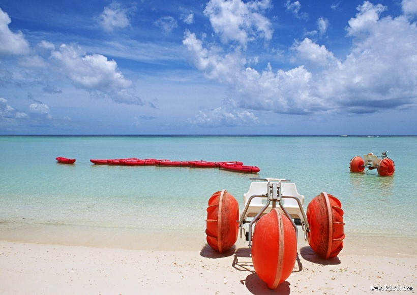 海边休闲娱乐活动图片大全