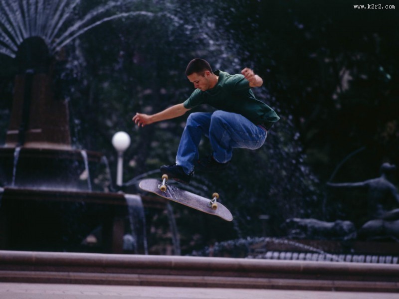 滑板运动图片大全