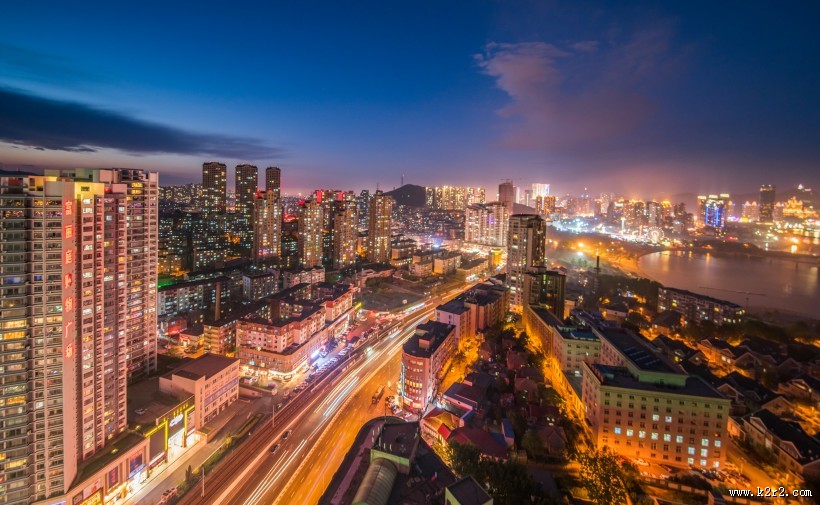 现代科技高架桥图片