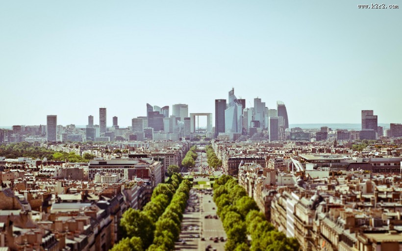 唯美城市街道公路图片