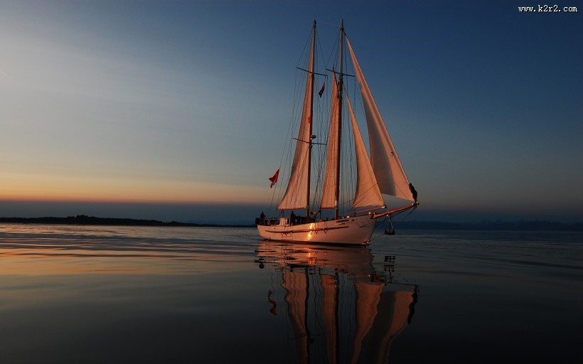 现代机械帆船图片大全