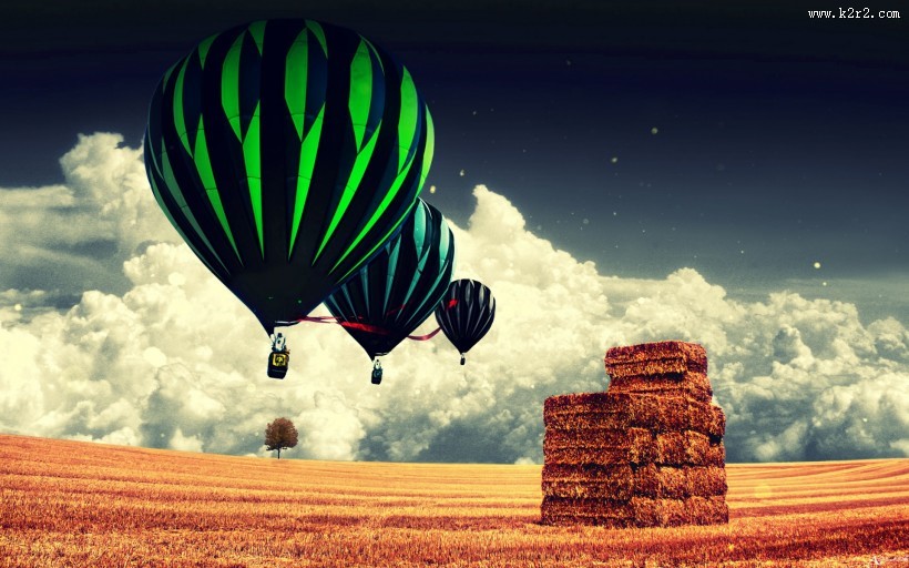 热气球图片