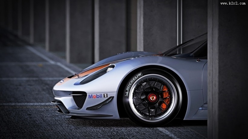 保时捷918赛道图片大全