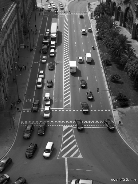 城市的交通图片
