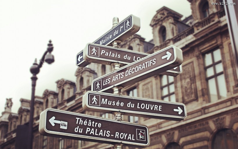 文艺的指路标图片