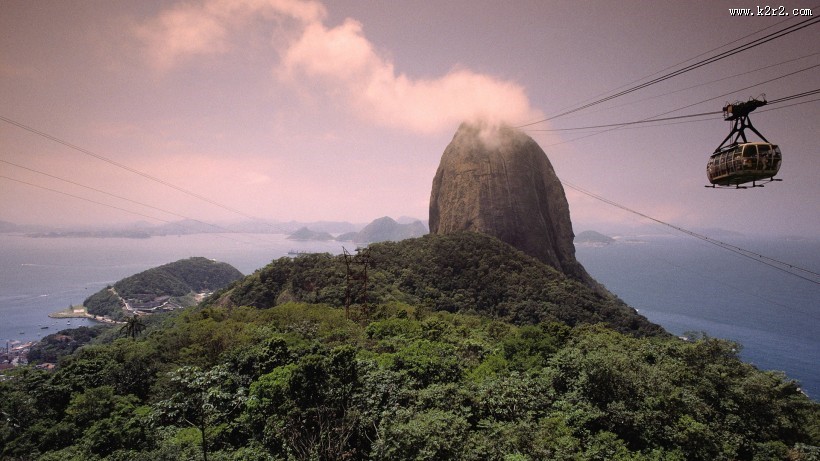 空中观光缆车图片