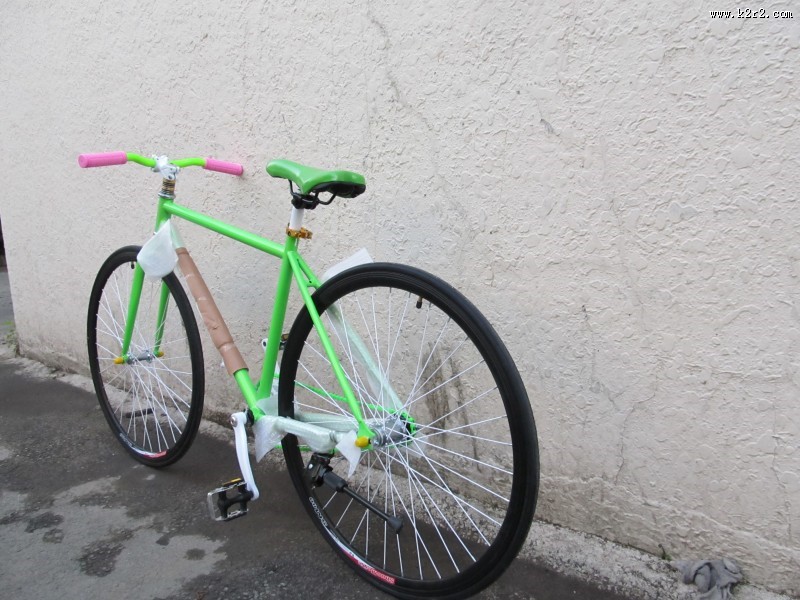炫彩死飞自行车图片