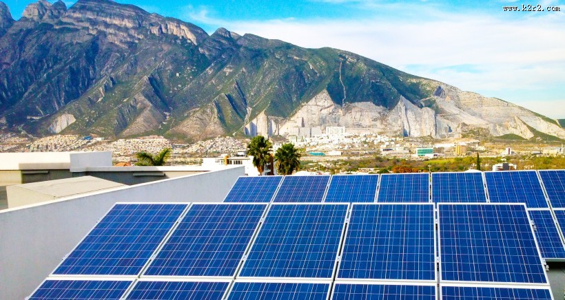 太阳能电池板图片