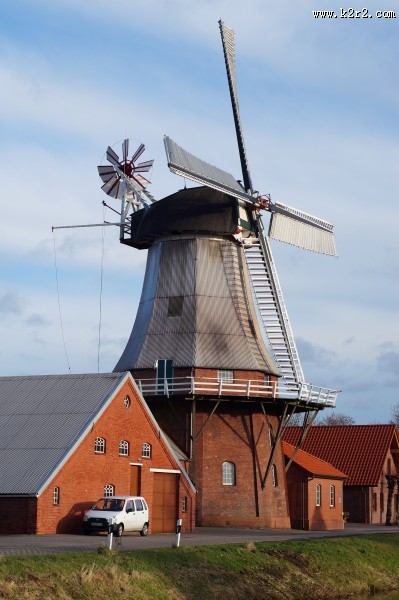 荷兰风车图片大全