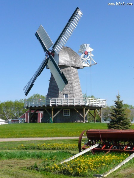 荷兰风车图片大全
