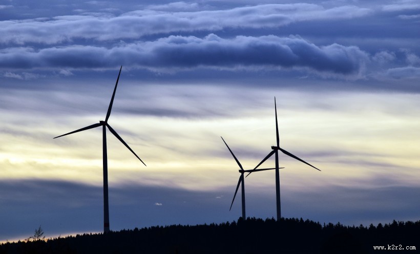 风力发电的风力发电机图片