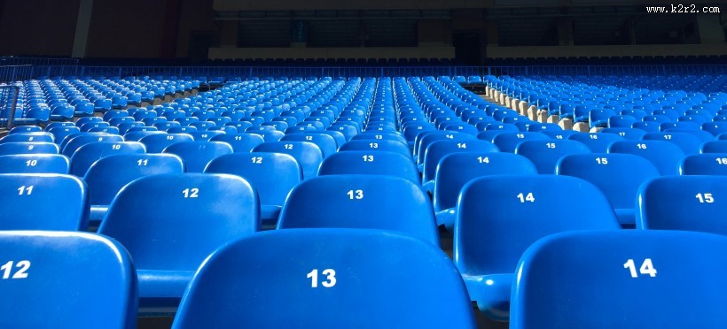 无人的观众席图片大全