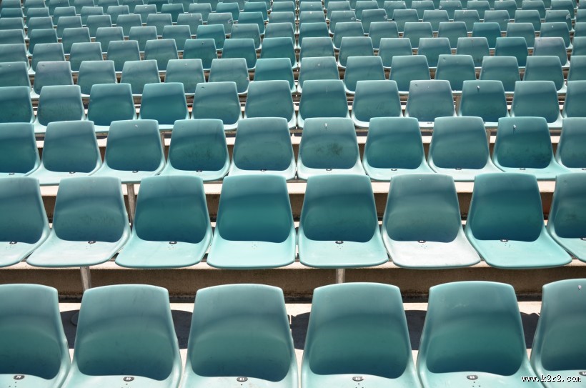 无人的观众席图片大全