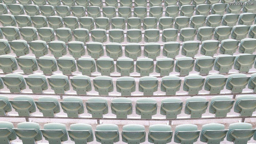 无人的观众席图片大全