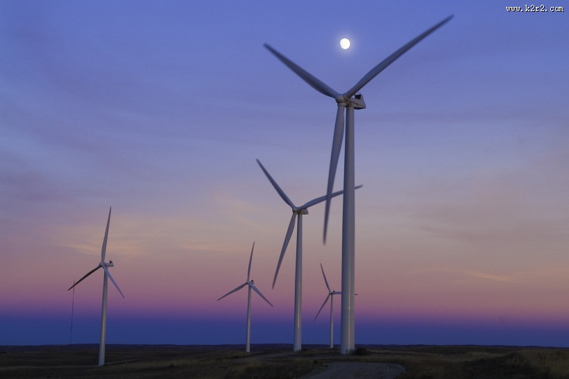 风力发电的风车图片大全