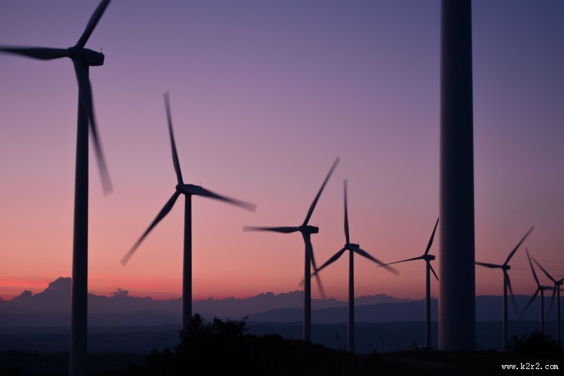 风力发电的风车图片大全