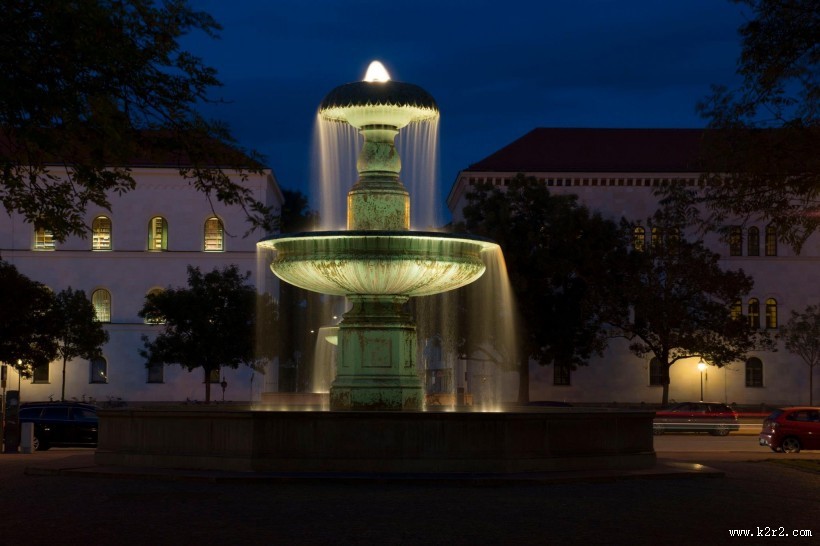 人工喷泉图片大全