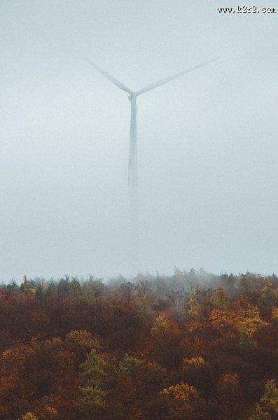 风力发电的风车图片大全
